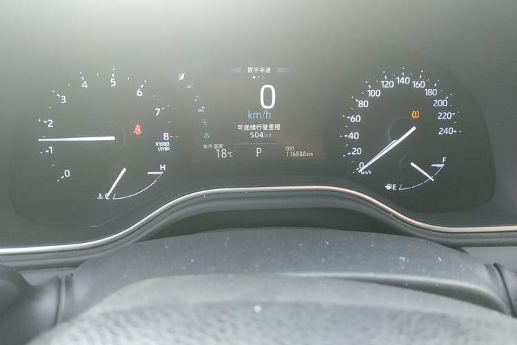 Used Toyota Avalon 2019 2.0L Luxury Edition China VI Standard Odometer Close Up