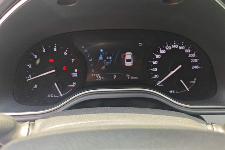 Used Toyota Avalon 2019 2.0L Luxury Edition China VI Standard Odometer Close Up