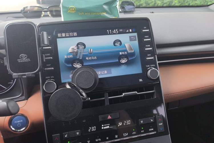 Used Toyota Avalon 2019 Dual-Engine 2.5L Limited Flagship Edition China VI Standard Audio And AC Panel
