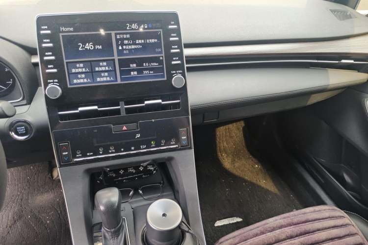 Used Toyota Avalon 2019 2.5L Ambition Version China V Standard Audio And AC Panel