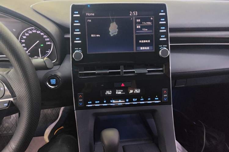 Used Toyota Avalon 2019 2.0L XLE Premium Edition China VI Audio And AC Panel
