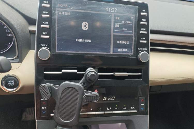 Used Toyota Avalon 2019 2.0L XLE Premium Edition China VI Audio And AC Panel