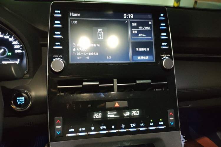 Used Toyota Avalon 2019 2.0L Luxury Edition China VI Standard Audio And AC Panel
