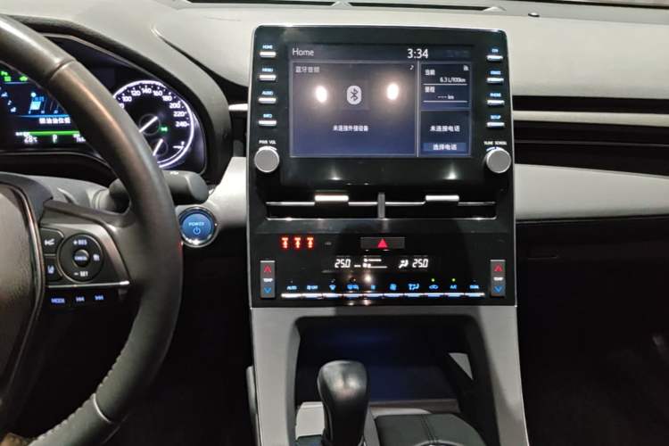 Used Toyota Avalon 2019 Dual-Engine 2.5L Luxury Edition China VI Standard Audio And AC Panel