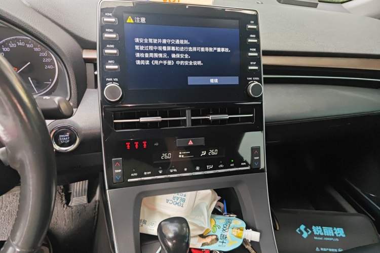 Used Toyota Avalon 2019 2.0L XLE Premium Edition China VI Audio And AC Panel