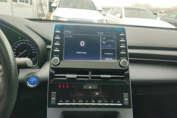 Used Toyota Avalon 2019 Dual-Engine 2.5L Luxury Edition China VI Standard Audio And AC Panel