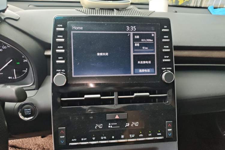 Used Toyota Avalon 2019 2.0L Luxury Edition China VI Standard Audio And AC Panel