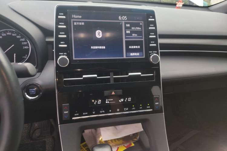 Used Toyota Avalon 2019 2.0L XLE Premium Edition China VI Audio And AC Panel
