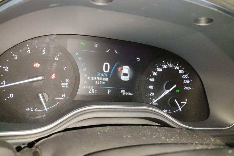 Used Toyota Avalon 2019 2.0L Luxury Edition China VI Standard Instrument Cluster