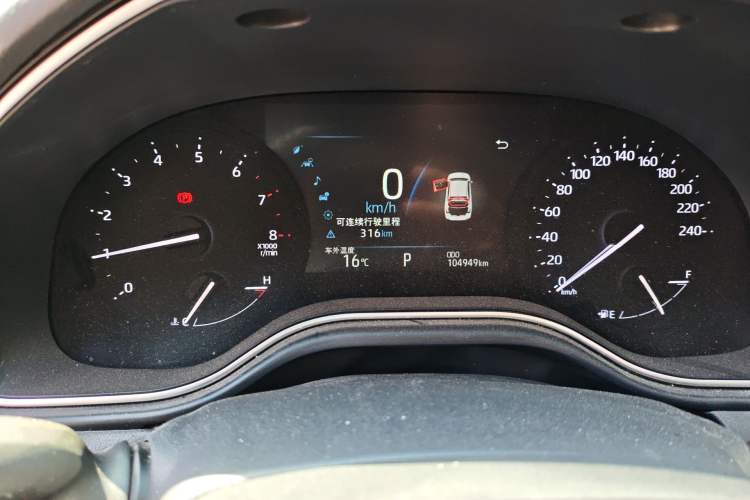Used Toyota Avalon 2019 2.0L Luxury Edition China VI Standard Instrument Cluster