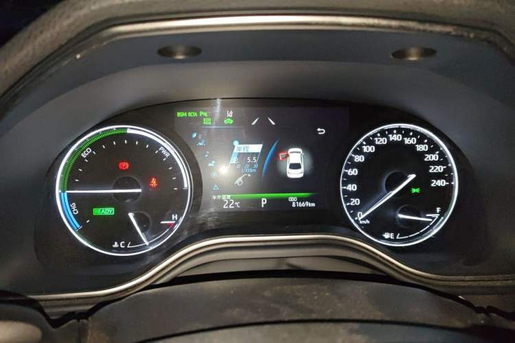 Used Toyota Avalon 2019 Dual-Engine 2.5L XLE Prestige Version China VI Standard Instrument Cluster