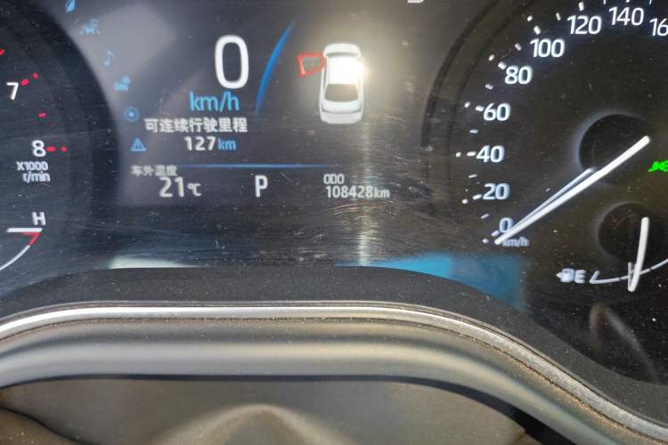 Used Toyota Avalon 2019 2.5L Ambition Version China VI Standard Odometer Close Up