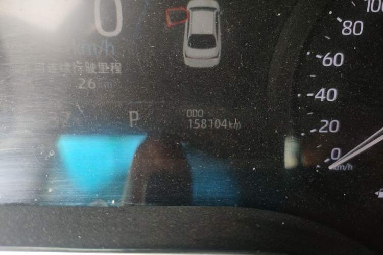 Used Toyota Avalon 2019 2.0L Ambition Edition China VI Odometer Close Up