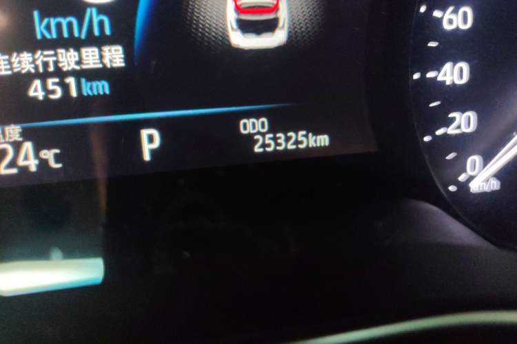 Used Toyota Avalon 2019 2.0L Luxury Edition China VI Standard Odometer Close Up