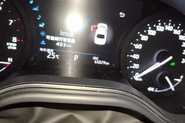 Used Toyota Avalon 2019 2.0L Luxury Edition China VI Standard Odometer Close Up