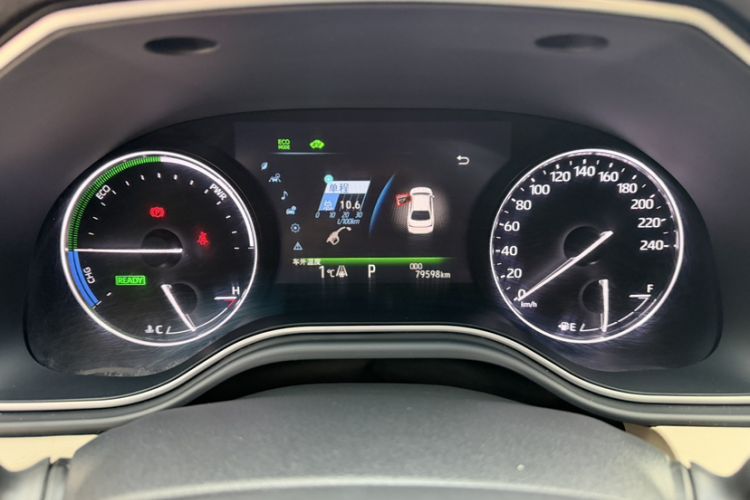 Used Toyota Avalon 2019 Dual-Engine 2.5L Luxury Edition China V Standard Odometer Close Up