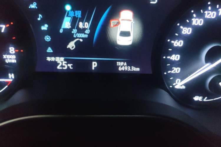 Used Toyota Avalon 2019 2.0L Luxury Edition China VI Standard Odometer Close Up
