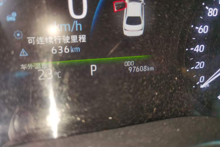 Used Toyota Avalon 2019 2.5L Ambition Version China V Standard Odometer Close Up