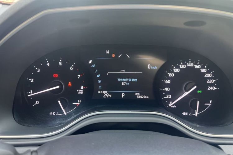 Used Toyota Avalon 2019 2.0L Luxury Edition China VI Standard Odometer Close Up