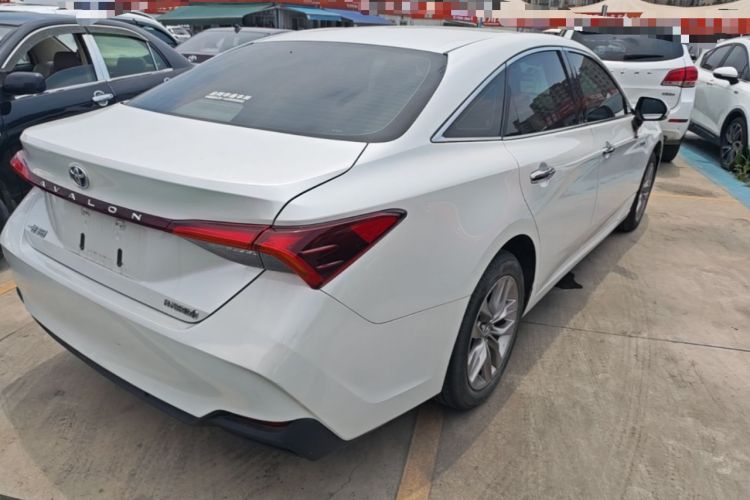 Used Toyota Avalon 2019 Dual-Engine 2.5L Luxury Edition China VI Standard Rear Right 45 Deg