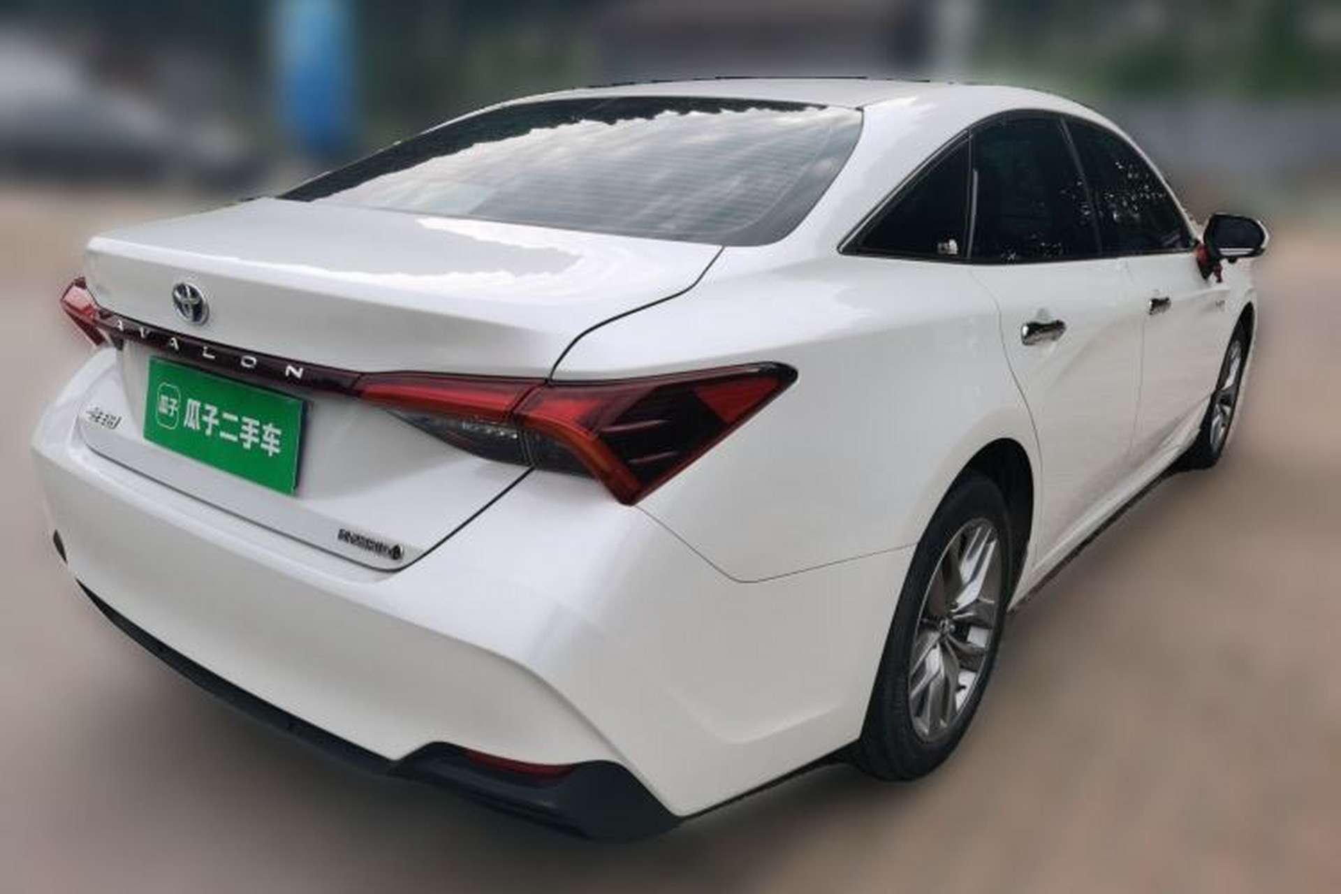 Used Toyota Avalon 2019 Dual-Engine 2.5L Luxury Edition China VI Standard Rear Right 45 Deg