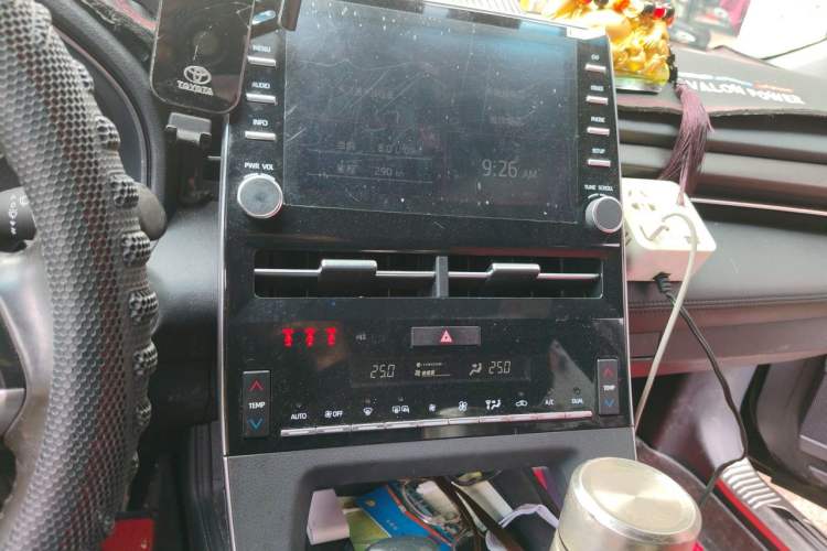 Used Toyota Avalon 2021 2.5L Luxury Edition Audio And AC Panel
