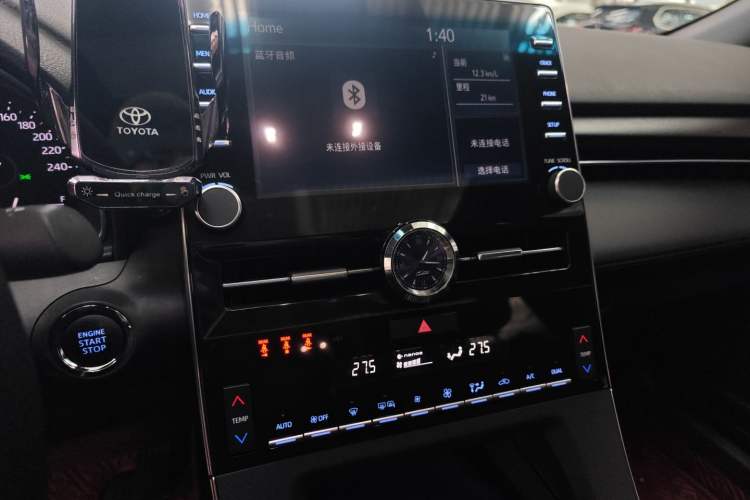 Used Toyota Avalon 2021 2.5L Luxury Edition Audio And AC Panel