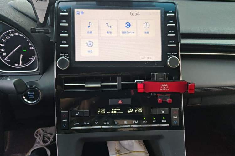 Used Toyota Avalon 2021 2.5L Touring Prestige SPORT Edition Audio And AC Panel