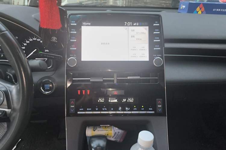 Used Toyota Avalon 2021 2.5L Luxury Edition Audio And AC Panel