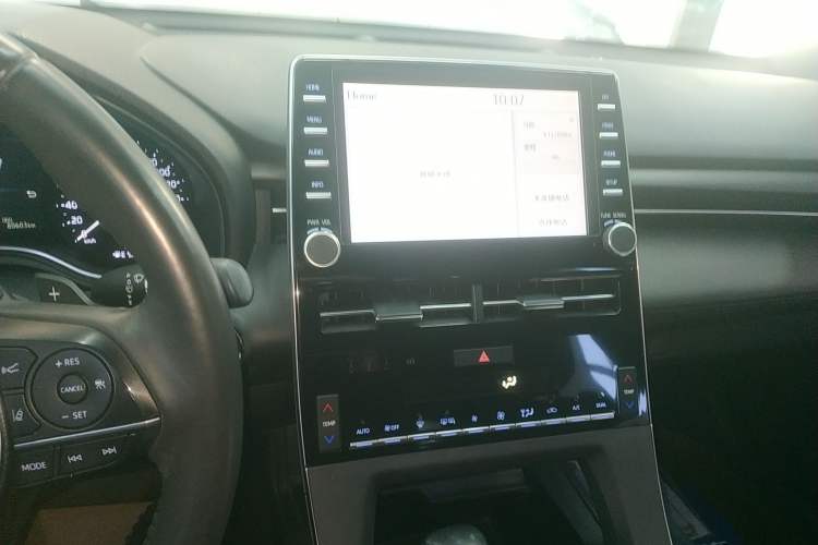 Used Toyota Avalon 2021 2.5L Luxury Edition Audio And AC Panel