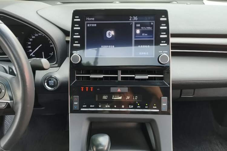 Used Toyota Avalon 2021 2.5L Luxury Edition Audio And AC Panel