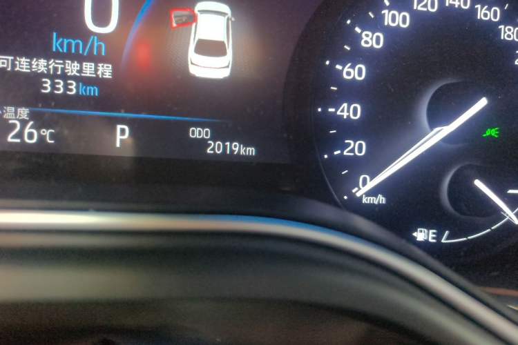 Used Toyota Avalon 2021 2.5L Luxury Edition Odometer Close Up