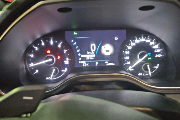 Used Toyota Avalon 2021 2.5L Luxury Edition Odometer Close Up