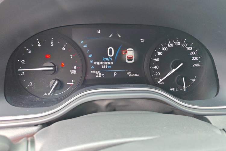 Used Toyota Avalon 2021 2.5L Luxury Edition Odometer Close Up