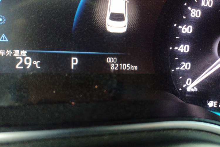 Used Toyota Avalon 2021 2.5L Luxury Edition Odometer Close Up