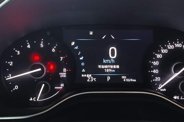 Used Toyota Avalon 2021 2.5L Luxury Edition Odometer Close Up