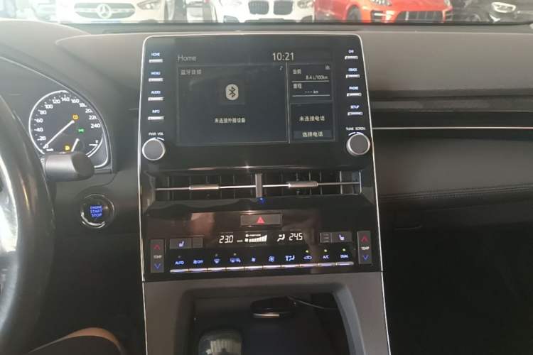 Used Toyota Avalon 2021 2.5L Touring Prestige SPORT Edition Audio And AC Panel