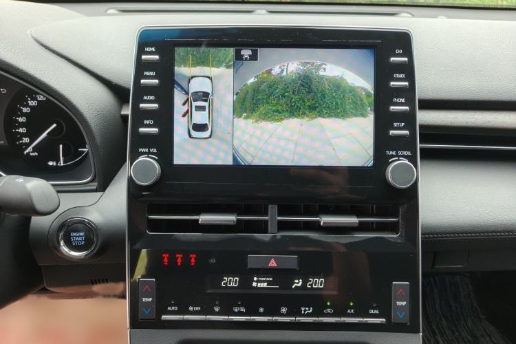 Used Toyota Avalon 2021 2.5L Luxury Edition Audio And AC Panel