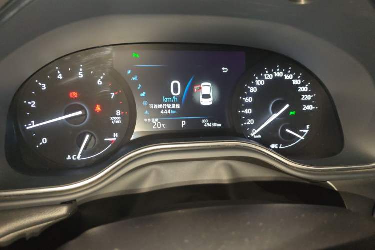Used Toyota Avalon 2021 2.5L Luxury Edition Odometer Close Up