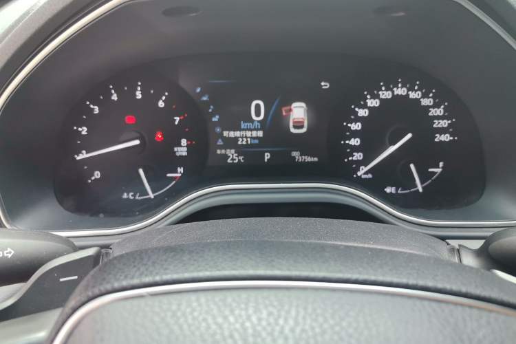 Used Toyota Avalon 2021 2.5L Luxury Edition Odometer Close Up