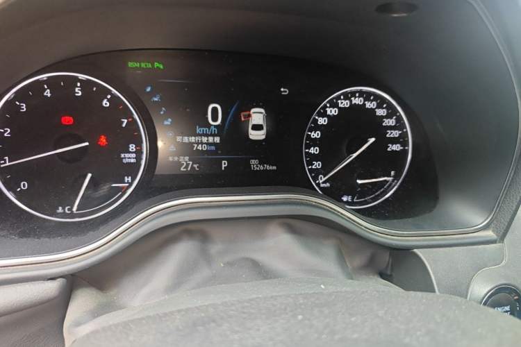 Used Toyota Avalon 2021 2.5L Touring Prestige SPORT Edition Odometer Close Up
