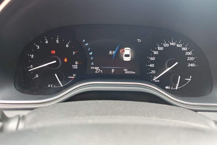 Used Toyota Avalon 2021 2.5L Luxury Edition Odometer Close Up