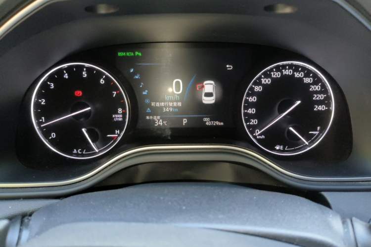 Used Toyota Avalon 2021 2.5L Touring Prestige SPORT Edition Odometer Close Up