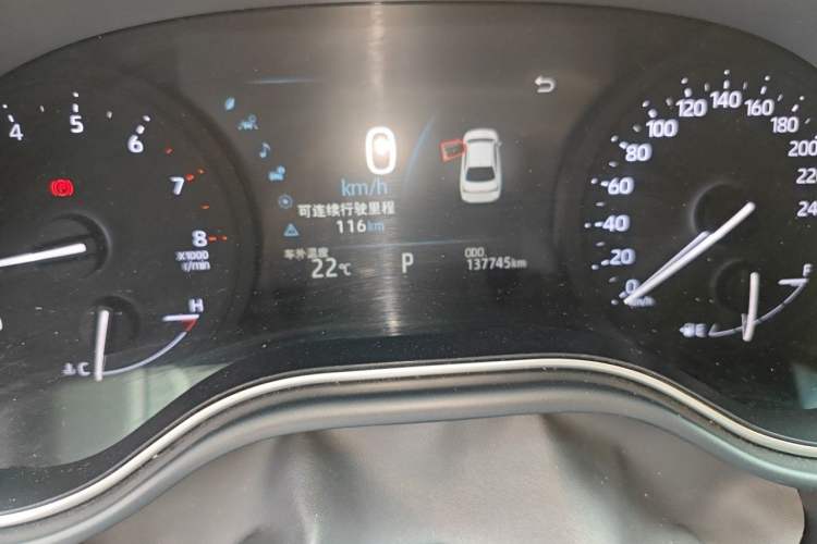 Used Toyota Avalon 2021 2.5L Luxury Edition Odometer Close Up