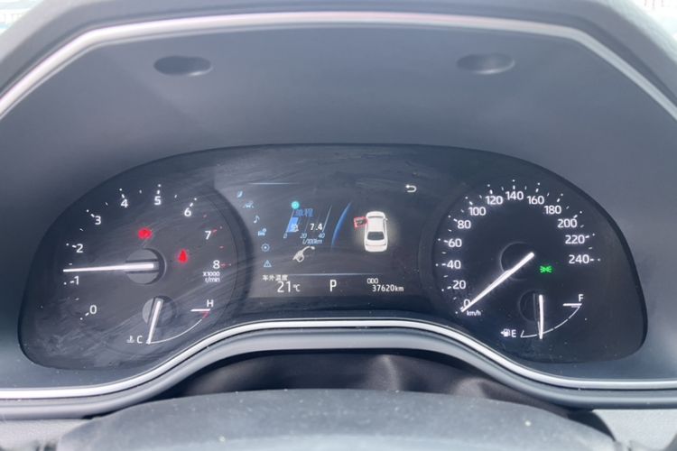 Used Toyota Avalon 2021 2.5L Luxury Edition Odometer Close Up