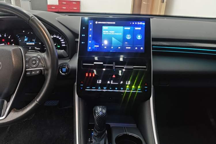 Used Toyota Avalon 2022 2.5L Luxury Edition Audio And AC Panel