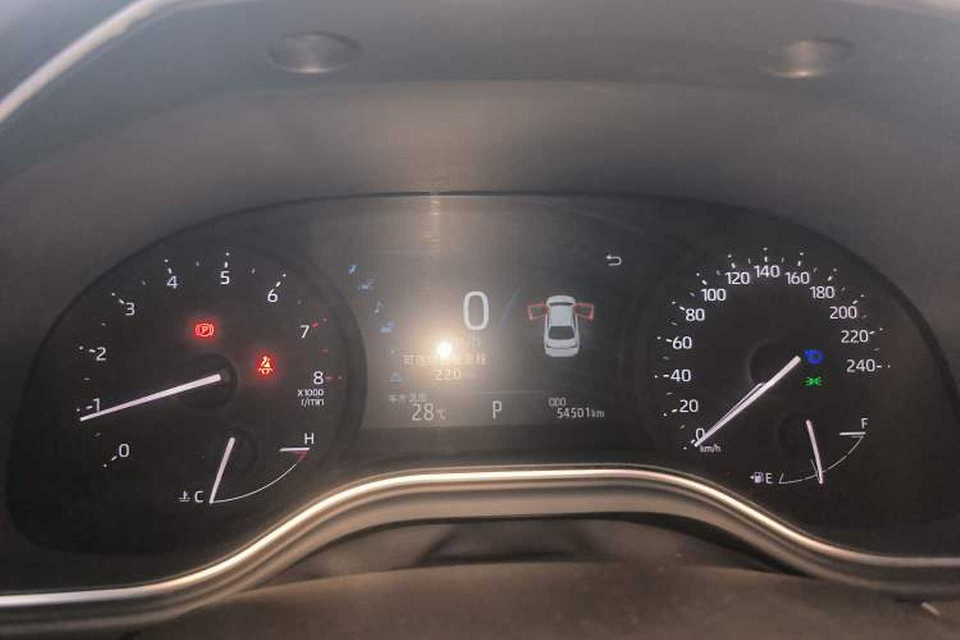 Used Toyota Avalon 2022 2.0L Luxury Edition Instrument Cluster