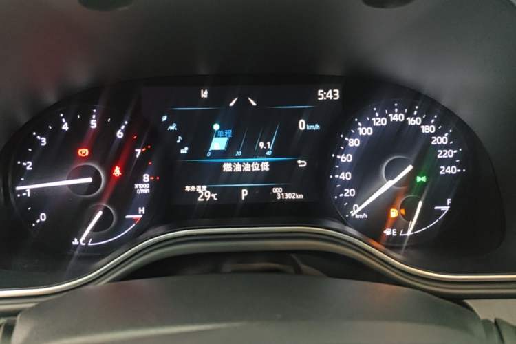 Used Toyota Avalon 2022 2.5L Luxury Edition Instrument Cluster