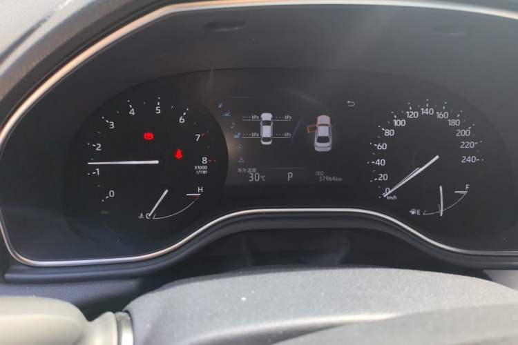Used Toyota Avalon 2022 2.0L Ambition Edition Odometer Close Up