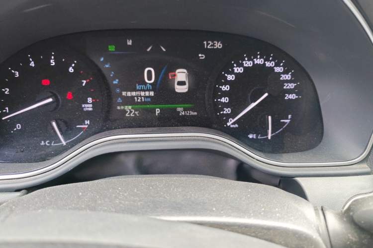 Used Toyota Avalon 2022 2.5L Luxury Edition Odometer Close Up